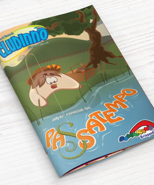 Criacao De Editoriais Revistinha Bumerang Passatempo