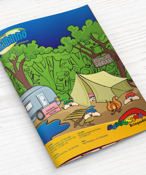 Criacao De Editoriais Revistinha Bumerang Passatempo 2