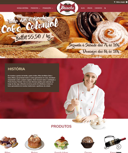 Criacao De Sites Brioche