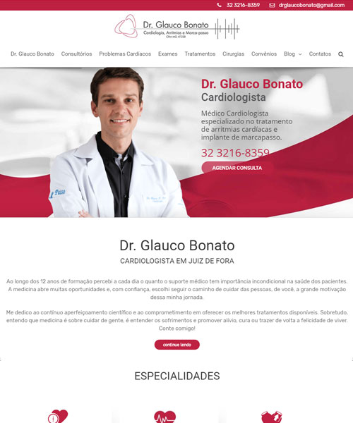 Criacao De Sites Dr Glauco Bonato