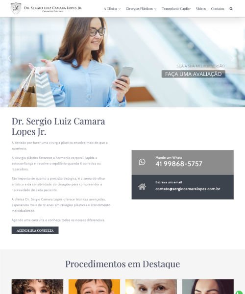 Criação de Sites Sergio Camara Lopes