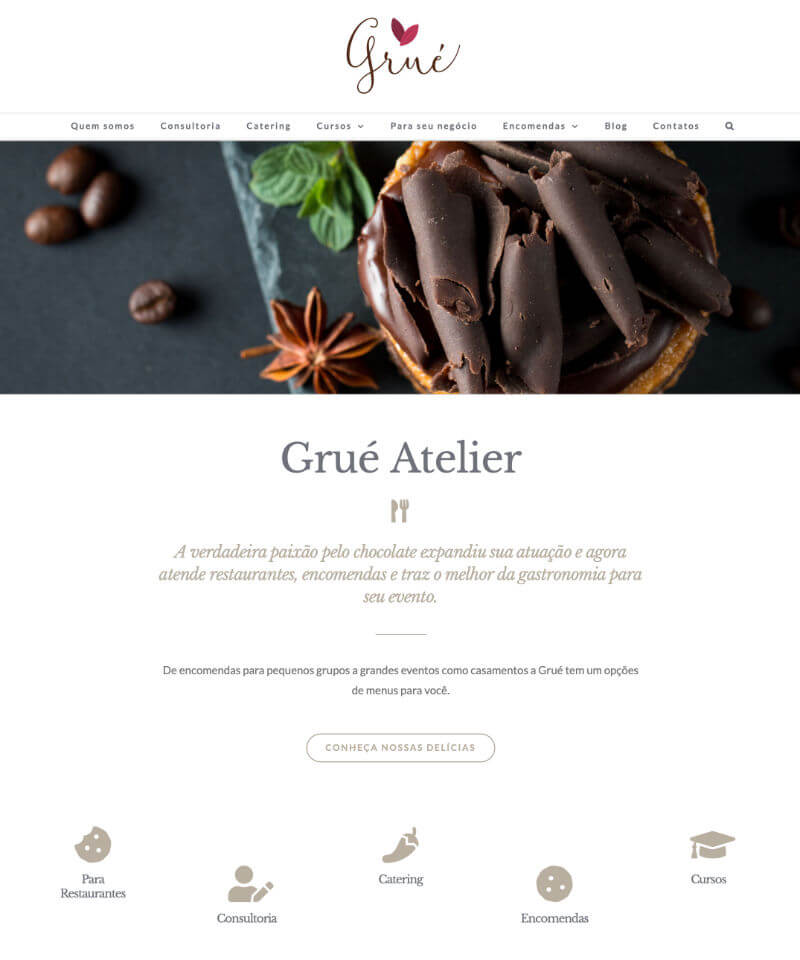 Criação de Sites Grué Atelier