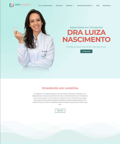 Criação de Sites Clinica Odonto Londrina
