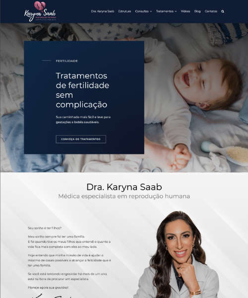 Criação de Sites Karyna Saab