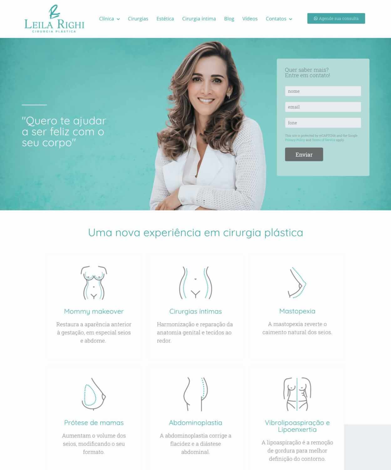 Criação de Sites Leila Righi