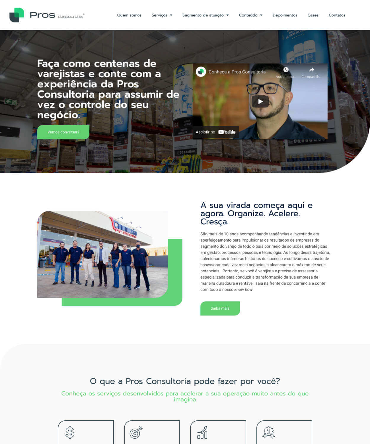 Criação de Sites Conceito Ideal - Pros Consultoria