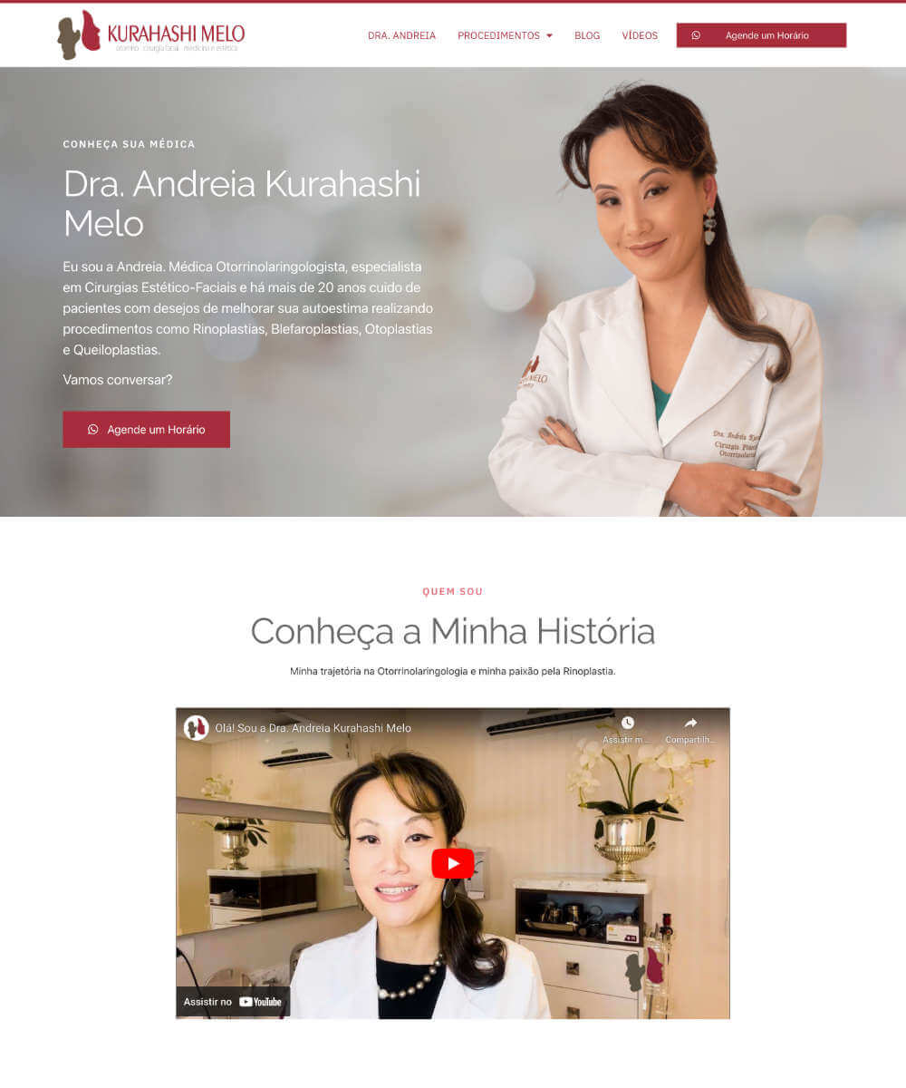 Criação de Sites Conceito Ideal - Kurahashi Melo