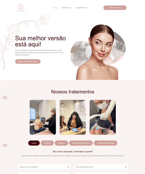 Criacao De Sites Premium Implantes