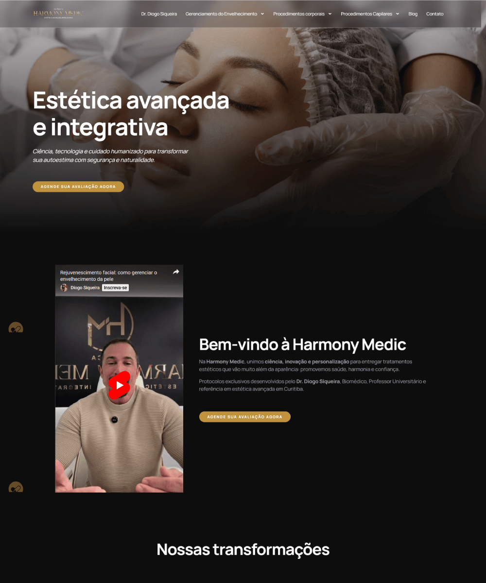 Criacao De Sites Premium Implantes